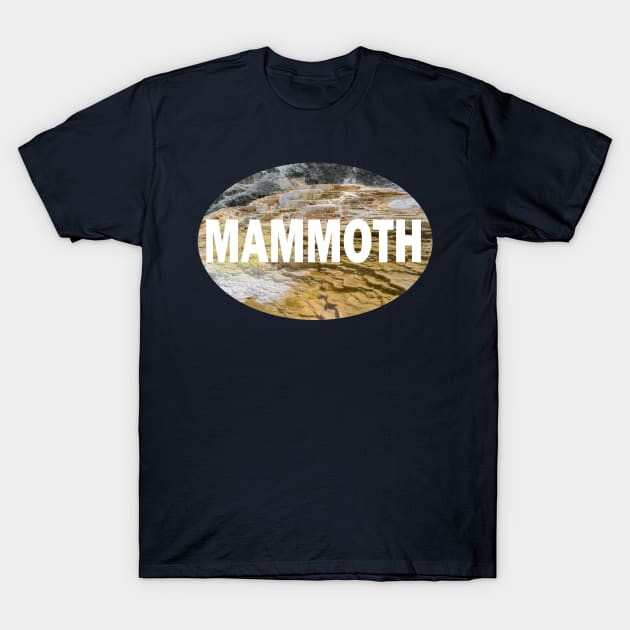 Mammoth Hot Springs T-Shirt by stermitkermit